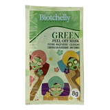 Máscara Facial Em Sache Para A Pele Biotchelly Green 8g