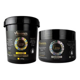 Kit Arvensis Cachos Máscara 2x1 450g + Geleia Alta Fixação