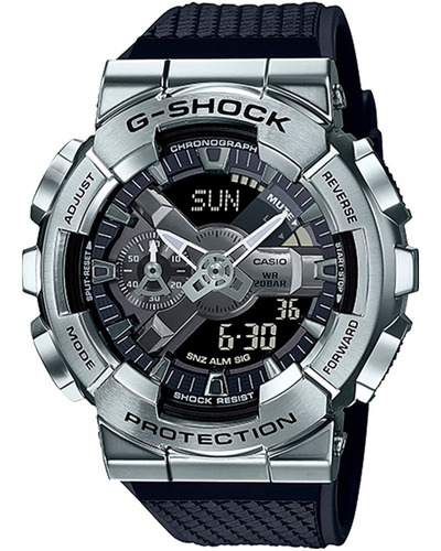 Relógio Casio G-shock G-metal Gm-110-1adr Original + Nfe