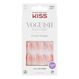 Uñas Glue-on Kiss Voguish Fantasy French- Latant