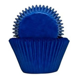 Capacillos Azul N°5 Para Cupcakes 100 Pzas