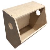 Cajón Apilable Organizador Baúl Juguetero  Mdf Montessori