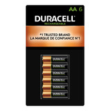 Duracell Pre Charged Rechargeable Nimh Aa Batteries, 6-pack