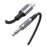 Cable De Audio Lightning A 3,5mm Compatible Con iPhone 1 M