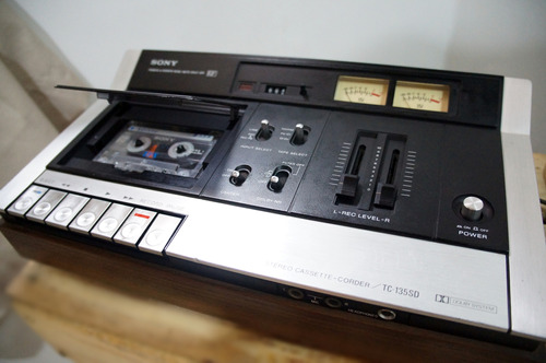 Tape Deck Cassete Sony Tc-135sd K7 Gravador - Vídeo Teste