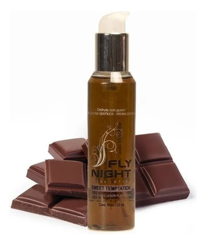 Gel Intimo Lubricante Fly Night Chocolate 125 Ml Comestible