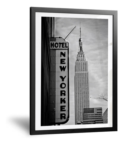 Cuadro New York - 60x90cm Vintage - Calidad Premium