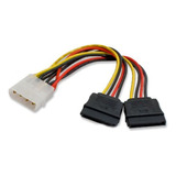 Cable Serial Ata 150 Alimenta. Doble (pack 3 Unidades)- 7608