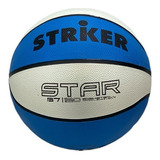 Pelota Basket N7 Striker Bicolor 6127azl Empo2000 Color Celeste/blanco