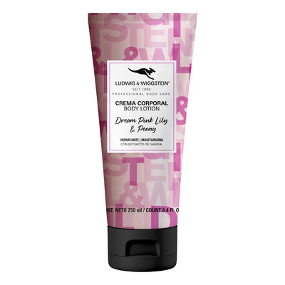 Ludwig And Wiggstein Body Lotion Pink Lily And Peony 250ml Todo Tipo De Piel Día