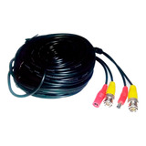 Cable Siames C/conectores Bnc P/cctv 10 Mts 2 Piezas F25
