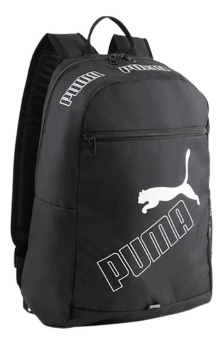 Mochila Puma Face Ii Escolar Unisex En Negro 7995201