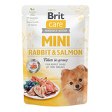 Brit Care Pouch Dog Mini Rabbit And Salmon 85gr. Np