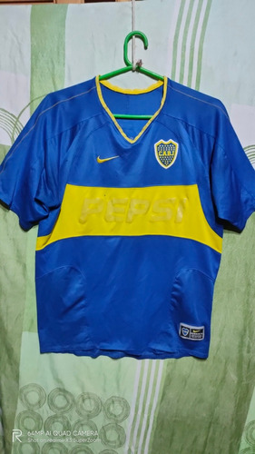 Camiseta De Boca Pepsi 03 