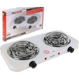 Fogão Cooktop Elétrica Fogareiro 2000w 2 Bocas 127v Portátil