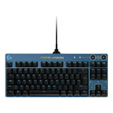 Teclado Mecánico Logitech G Pro Edicion League Of Legends 2 Teclado Azul Idioma Español Latinoamérica