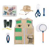 16 Uds. Kits De Explorador De Disfraces Para Niños