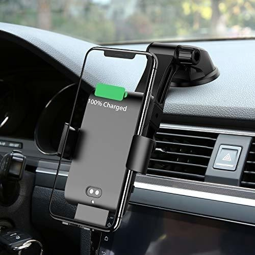 Cargador De Coche Inalambrico Para iPhone 12 Y Samsung S10