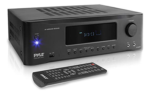 Amplificador Estéreo Bluetooth Pyle 5.2 - 1000w Hdmi 4k Tv