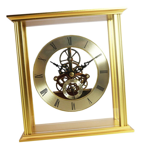 Reloj De Mesa, Panel Acrílico Transparente, Reloj Para