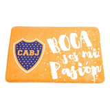 Alfombra Para Baño Boca Juniors Licencia Oficial