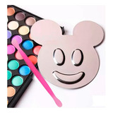 Paleta Mezclador Mickey P/ Manicure Y Maquillaje + Espátula