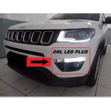 Led Luz Diurna Jeep Compass Drl 2018 + 2 Brindes 