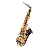 Saxofón Alto Etinger Negro Sa-250