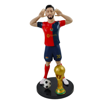 Figura De Acción Jugador Futbolista Barcelona
