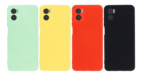 Funda De Silicona Anti Golpes Para Moto E22 E22i