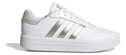 Tenis adidas Court Platform Color Blanco - Adulto 5.5 Mx