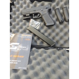 Pistola Glock 18c We Airsoft 6mm Gbb Como Nueva Mag Extendid