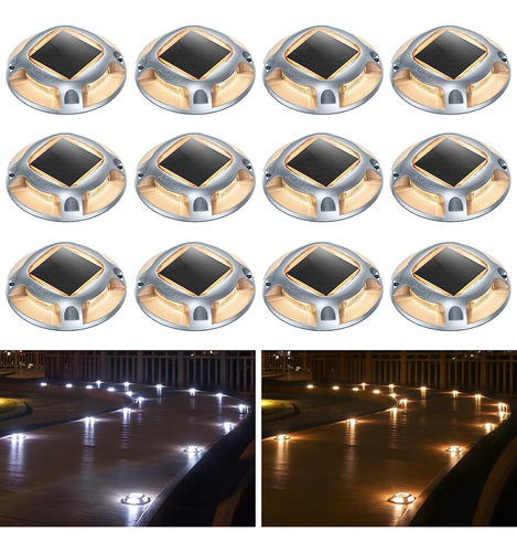 Luces Solares Agptek Para Calzadas Para Exteriores, Luces So