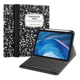 Funda Con Teclado Marca Fintie / Para iPad 10.9