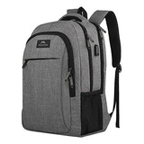 Mochila Para Computadora Portatil De Viaje Matein,carga Usb