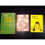 Lote Tres Libros Herbert Read. 