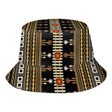 Sombrero De Pescador Con Estampado Africano, Cultura Egipci.