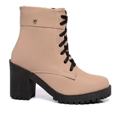 Bota Corturno Feminina Tratorada Promoção Envio Imediato 