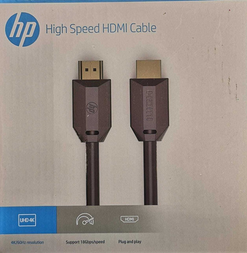 Cable Hdmi Alta Velocidad Uhd 4k/60hz 18gbps/spped 1m