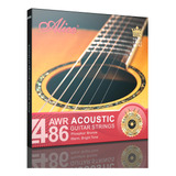 Alice Awr486-l - Juego De Cuerdas De Guitarra Acustica De Br