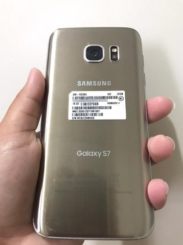 Samsung Galaxy S7 Dual Sim 32 Gb Dourado 4 Gb Ram - Novo