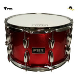 Caixa Para Bateria De Igreja - Phx Music Red 14x8 - Com Nf