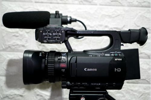 Filmadora Canon Fx 100 Doble Slot Memoria  En U$s