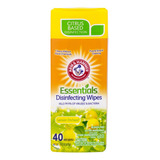 Toallitas Desinfectantes Antibacterial 40 Pza - Arm & Hammer