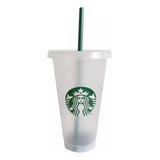 Vaso Rosa Starbucks Reutilizable - Logo Sirena Rosa Original