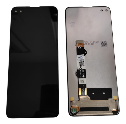 Tela Touch Display Frontal Para Motorola G100 Xt-2125 Preto