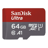 Cartão Sandisk Ultra 100mb/s 64gb Micro Sd Lacrado