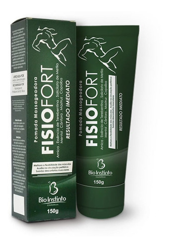 Kit 24 Pomada Fisiofort Massageadora 150gr Bio Instinto