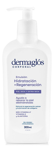  Dermaglós Hidratación + Regeneración Emulsión Corporal 300m