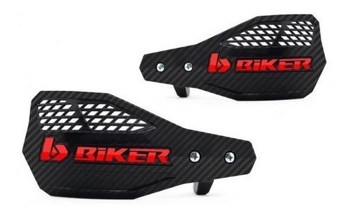 Protetor De Mão Biker A1r Carbon Universal Motocross Trilha